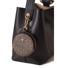 BORBONESE KEYRING  Portachiavi / Portamonete OP/NATURALE/NERO - Portachiavi - 3