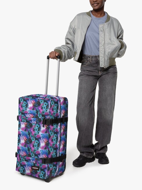 TRANSIT'R M Trolley misura media dreamflower dark - Trolley Semirigidi