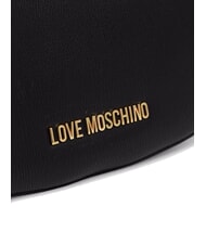 LOVE MOSCHINO CHUNKY TAB Borsa a mano piccola con tracolla Nero - Borse Donna - 4