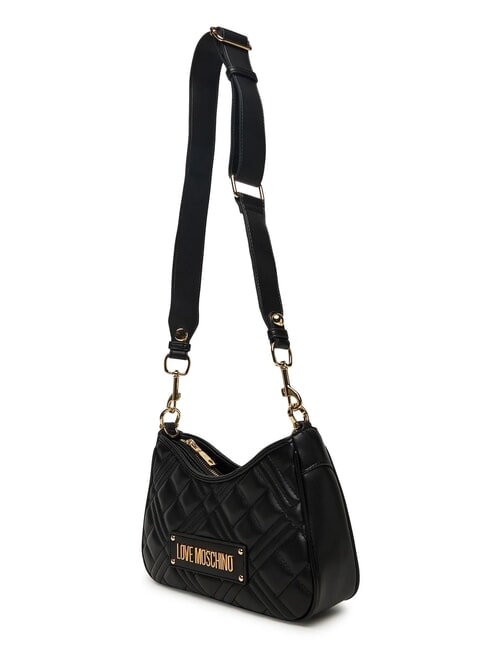 QUILTED Borsa doppia funzione Nero - Borse Donna