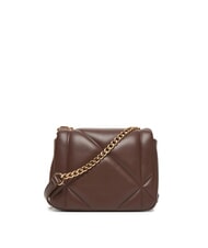 LOVE MOSCHINO EMBOSSED Borsa mini a tracolla cioccolato - Borse Donna - 3