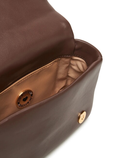 EMBOSSED Borsa mini a tracolla cioccolato - Borse Donna