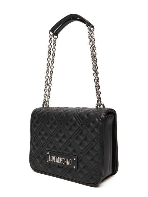 QUILTED Borsa a spalla doppia funzione Nero/nero - Borse Donna