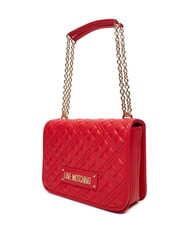 LOVE MOSCHINO QUILTED Borsa a spalla doppia funzione ROSSO - Borse Donna - 2