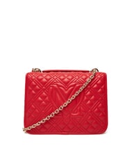 LOVE MOSCHINO QUILTED Borsa a spalla doppia funzione ROSSO - Borse Donna - 3