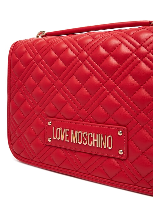 QUILTED Borsa a spalla doppia funzione ROSSO - Borse Donna