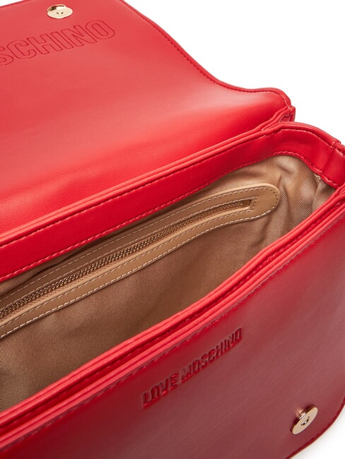 QUILTED Borsa a spalla doppia funzione ROSSO - Borse Donna