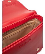 LOVE MOSCHINO QUILTED Borsa a spalla doppia funzione ROSSO - Borse Donna - 5