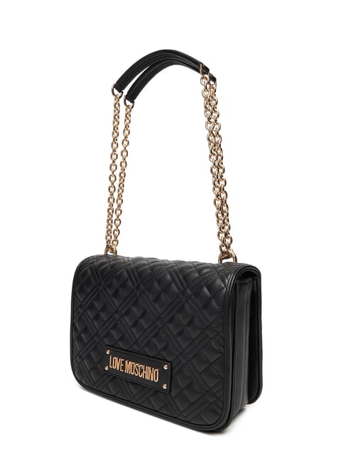 QUILTED Borsa a spalla doppia funzione Nero - Borse Donna