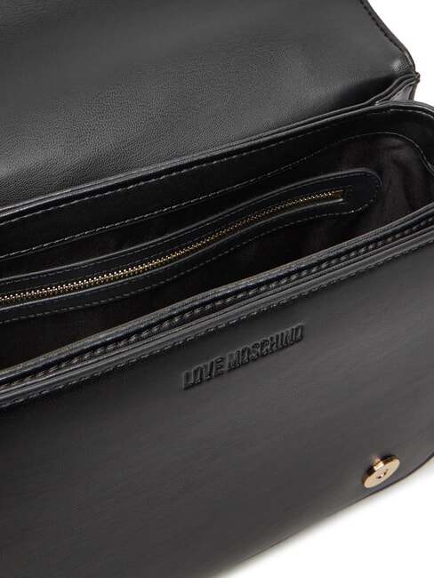 QUILTED Borsa a spalla doppia funzione Nero - Borse Donna