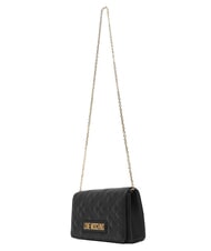 LOVE MOSCHINO SMART DAILY Pochette con tracolla metallica Nero - Borse Donna - 3
