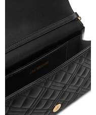 LOVE MOSCHINO SMART DAILY Pochette con tracolla metallica Nero - Borse Donna - 6