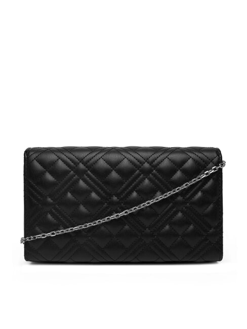 SMART DAILY Pochette con tracolla metallica Nero/nero - Borse Donna