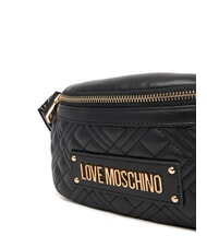 LOVE MOSCHINO QUILTED Marsupio a tracolla Nero - Borse Donna - 4