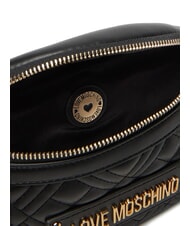 LOVE MOSCHINO QUILTED Marsupio a tracolla Nero - Borse Donna - 5