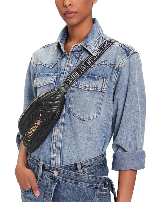 QUILTED Marsupio a tracolla Nero - Borse Donna