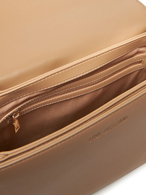 QUILTED Borsa a spalla doppia funzione beige - Borse Donna