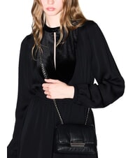 ARMANI EXCHANGE A|X Borsa mini a tracolla con patta black - Borse Donna - 5