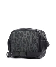 ARMANI EXCHANGE LIZ PEBBLE Borsa camera case logo in rilievo - Borse Donna
