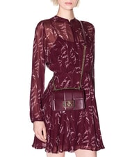 ARMANI EXCHANGE JODIE Borsa piccola a tracolla con catena groove - Borse Donna - 6