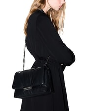 ARMANI EXCHANGE A|X Borsa doppia funzione con patta black - Borse Donna - 5