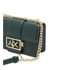 ARMANI EXCHANGE JODIE Borsa piccola a tracolla con catena beat green - Borse Donna - 3