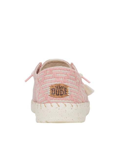 WENDY FUNK COASTAL JUTE Mocassini easy-on in juta pink - Scarpe Uomo