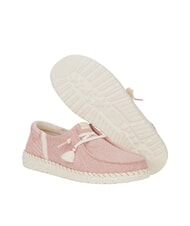 HEY DUDE WENDY FUNK COASTAL JUTE Mocassini easy-on in juta pink - Scarpe Uomo - 6