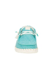 HEY DUDE WENDY FUNK COASTAL JUTE Mocassini easy-on in juta ceramic blue - Scarpe Uomo - 3