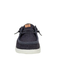 HEY DUDE WALLY JUTE Mocassini easy-on in canvas black/granite grey - Scarpe Uomo - 3