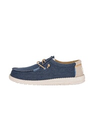 HEY DUDE WALLEY COASTLINE JUTE M Mocassini in tessuto intrecciato easy-on - Scarpe Uomo