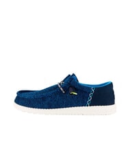 HEY DUDE WALLY FUNK OPEN MESH Mocassini easy-on in tessuto mesh blue/white - Scarpe Uomo - 2