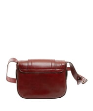 THE BRIDGE BENEDETTA  Mini Bag a tracolla, in pelle Chianti/Bordeaux/Oro          - Borse Donna - 4