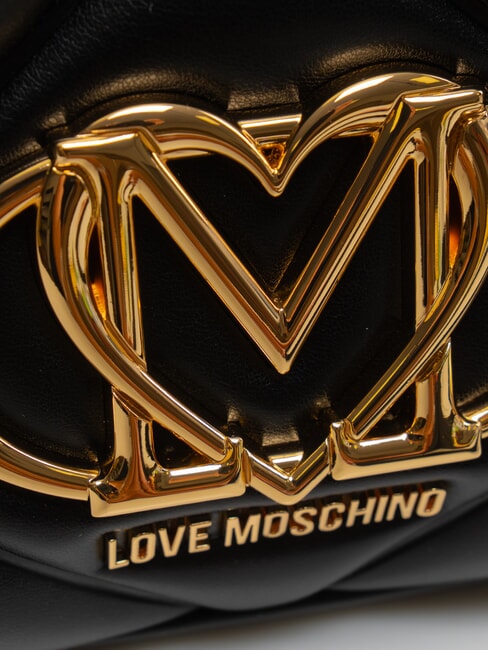 EMBOSSED Borsa a spalla, con tracolla Nero - Borse Donna