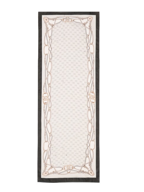 LOGO Stola con stampa grigio ghiaccio - Sciarpe