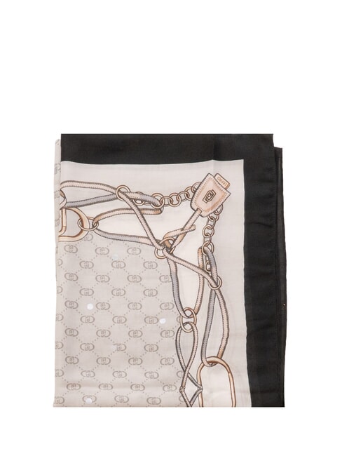 LOGO Stola con stampa grigio ghiaccio - Sciarpe