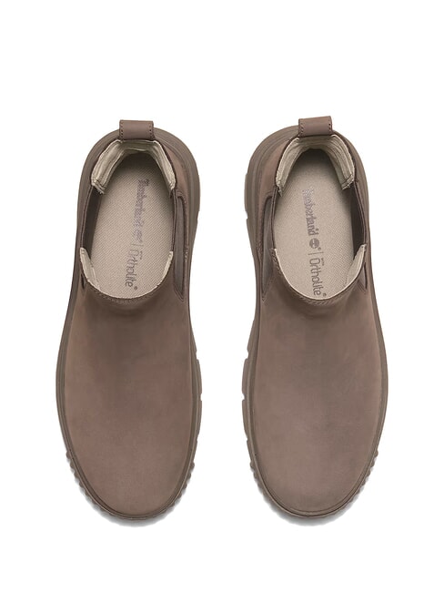 GREYFIELD Stivaletti medium brown nubuck - Scarpe Donna