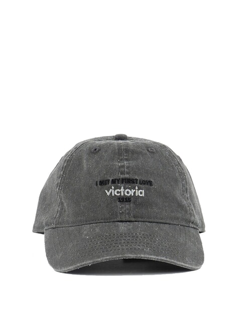 GORRA Cappello donna baseball in twill gris - Cappelli