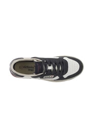 VICTORIA C80 Sneakers in pelle logo vintage marino - Scarpe Uomo - 5