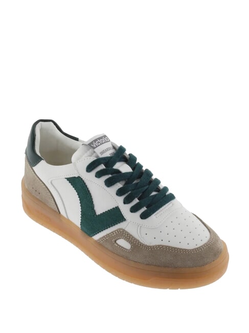 SEUL Sneakers unisex con suola caramello verde - Scarpe Unisex