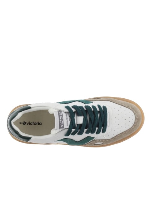 SEUL Sneakers unisex con suola caramello verde - Scarpe Unisex