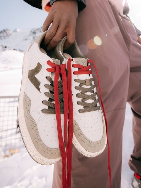 SMASH Sneakers tile retr&ograve; verde - Scarpe Uomo