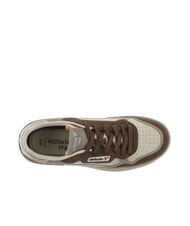 VICTORIA C80-URBAN Sneakers in pelle logo vintage taupe - Scarpe Donna - 5