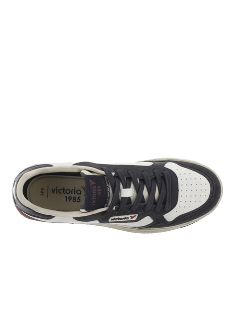 C80 Sneakers in pelle logo vintage marino - Scarpe Uomo