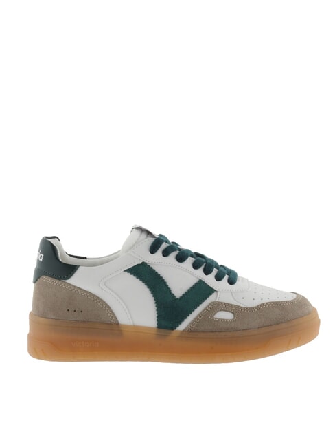 SEUL Sneakers unisex con suola caramello verde - Scarpe Unisex