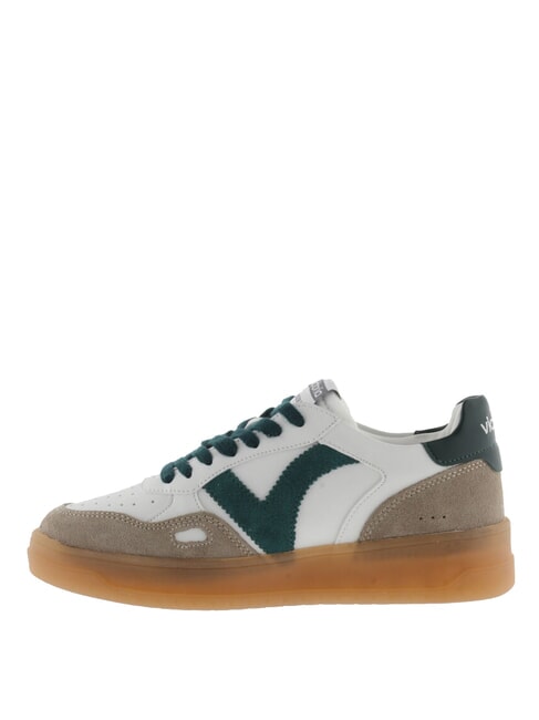 SEUL Sneakers unisex con suola caramello verde - Scarpe Unisex