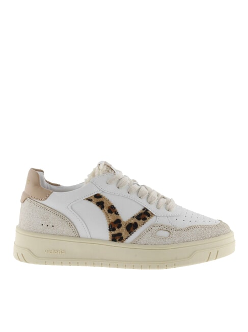 SEUL Sneakers donna con logo animalier camel - Scarpe Donna