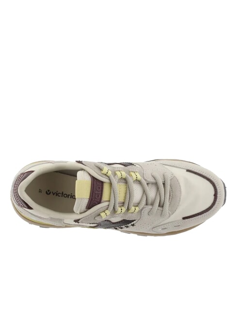 LUNA Sneakers running con suola dentata beige - Scarpe Donna