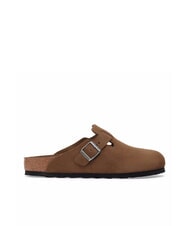 BIRKENSTOCK BOSTON Ciabatta sabot in pelle suede - Scarpe Unisex