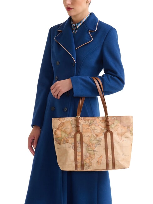 HIGHLAND SOFT Borsa shopping a spalla castagna - Borse Donna